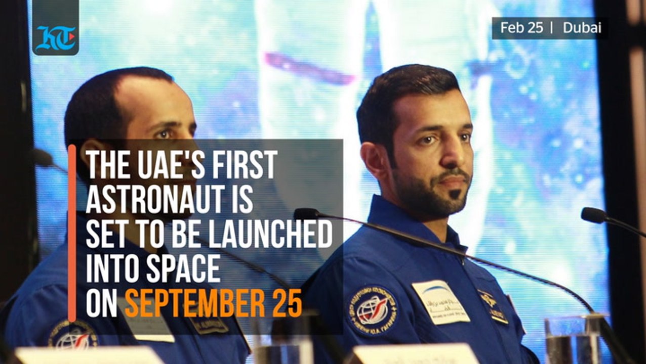 UAE's first astronaut is set to be launched into space on September 25