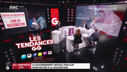 Les tendances GG: Le gouvernement dévoile son clip pour inciter à la vaccination - 10/03