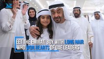 Meet the Emirati boy with long hair who won hearts of UAE leaders