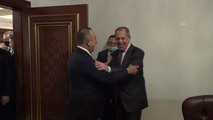 Çavuşoğlu, Rusya Dışişleri Bakanı Sergey Lavrov ile görüştü