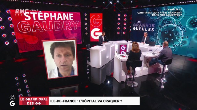 Le Grand Oral de Stéphane Gaudry, professeur au service de réanimation à l'hôpital Avicenne de Bobigny - 10/03