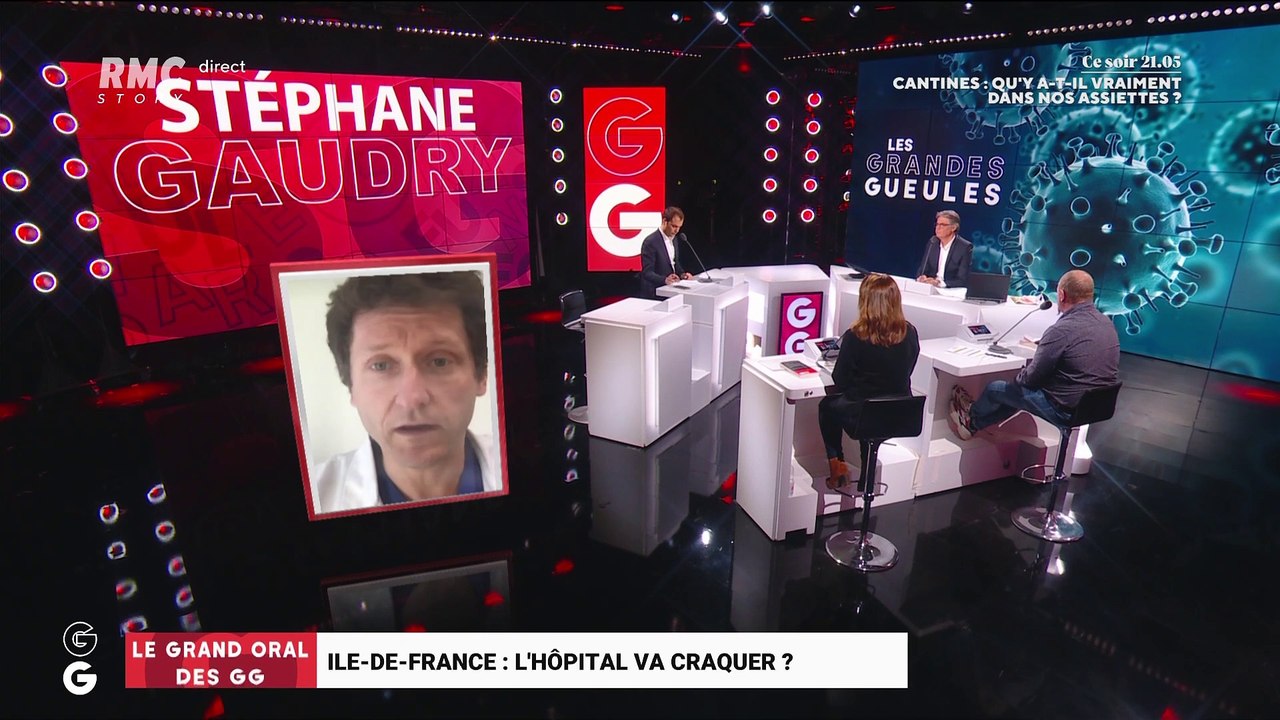 Le Grand Oral de Stéphane Gaudry, professeur au service de réanimation à l'hôpital Avicenne de Bobigny - 10/03