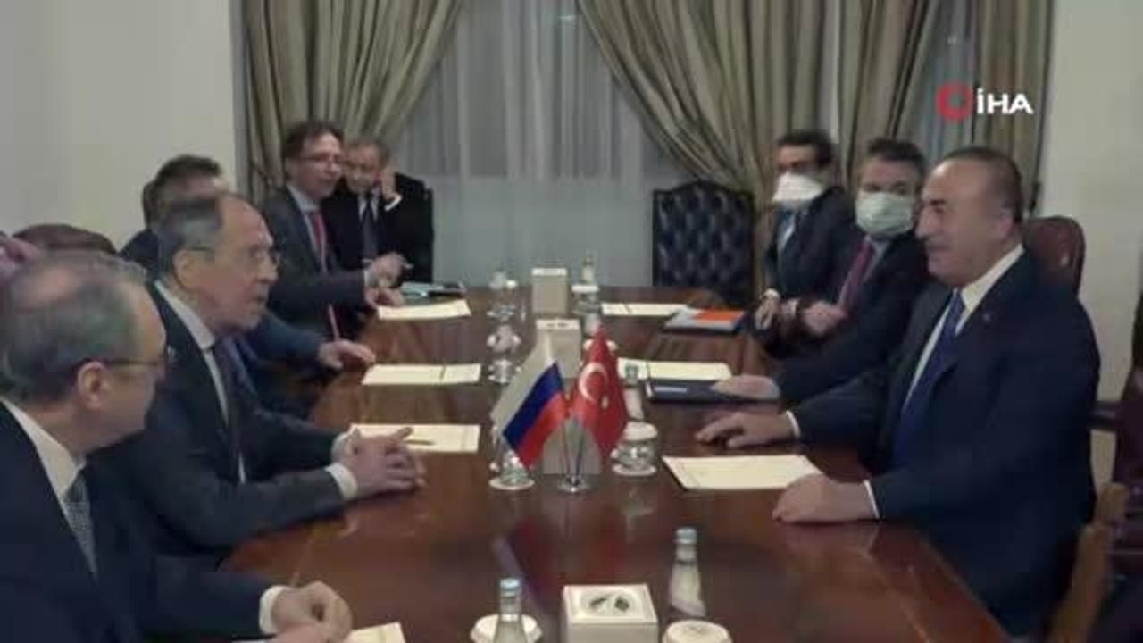 - Dışişleri Bakanı Çavuşoğlu, Rusya Dışişleri Bakanı Lavrov ile görüştü