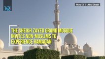 The Sheikh Zayed Grand Mosque invites Non-Muslims to experience Ramadan