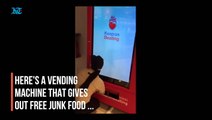 Special Treats Machine: Vending Machine That Makes You Burn Calories