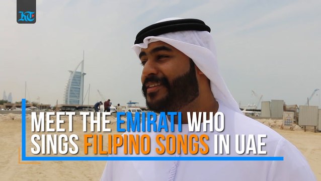 Meet the Emirati who sings Filipino songs in UAE