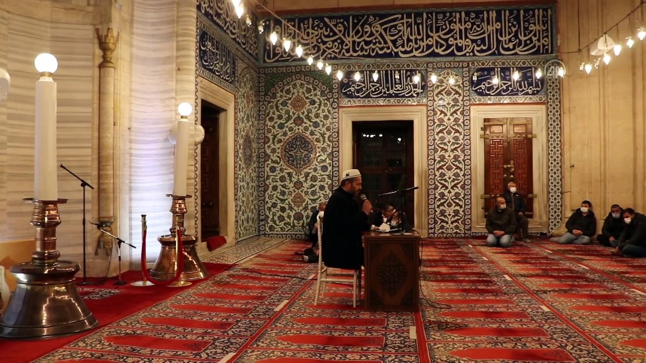 EDİRNE/KIRKLARELİ - Miraç Kandili idrak edildi