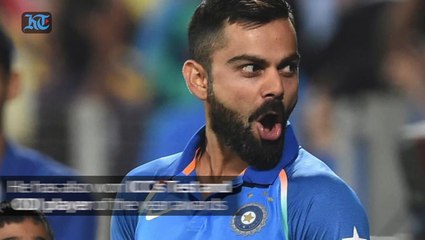 India's Virat Kohli sweeps all three top ICC awards