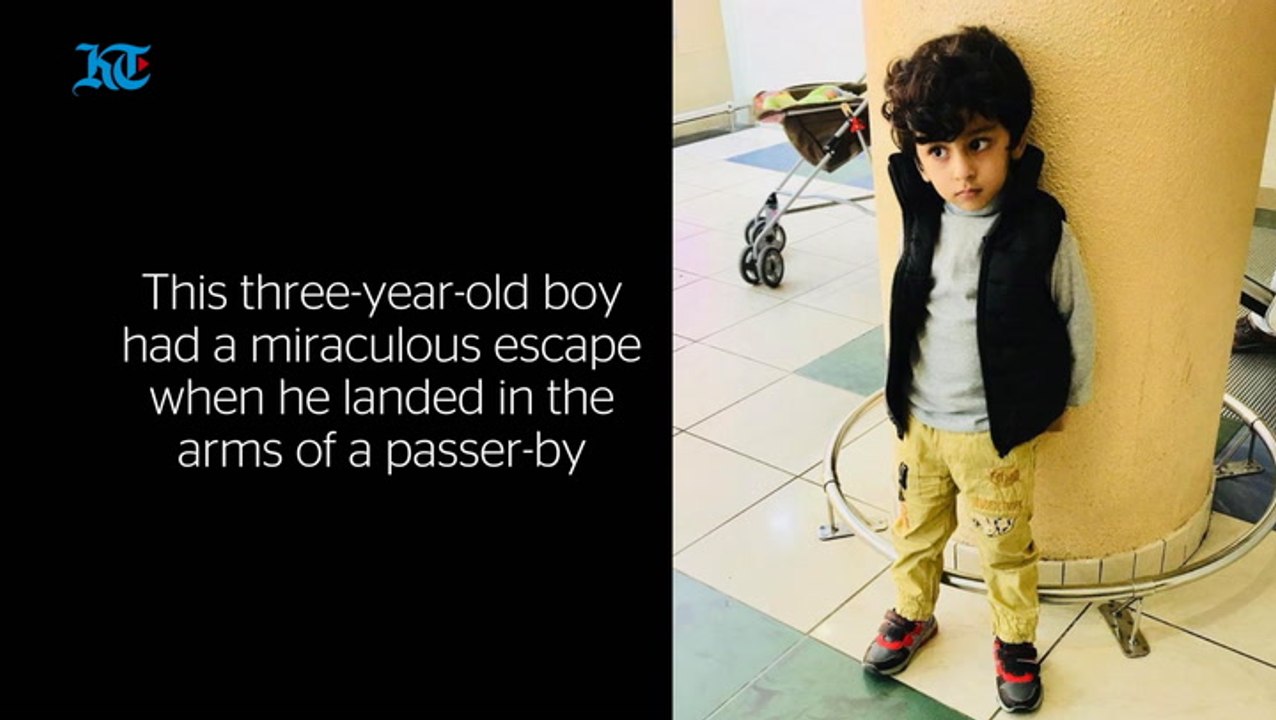 Three-year-old survives after being thrown from burning flat in UAE