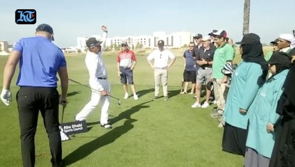 'Mr Fitness' swings a club with children of determination in Abu Dhabi