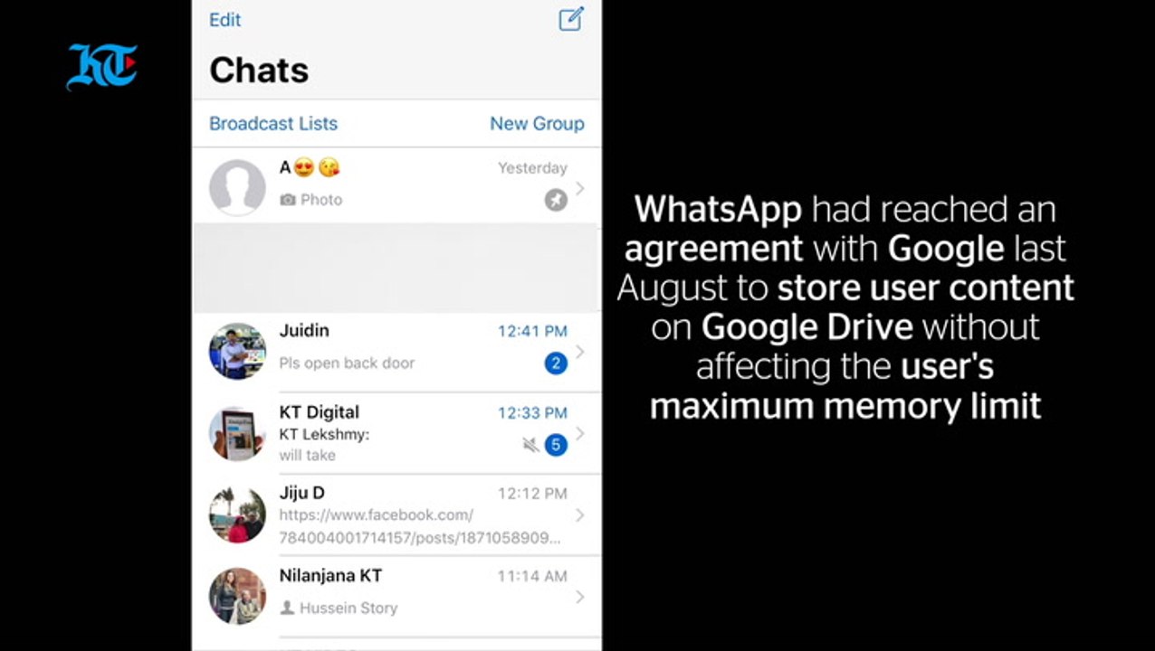 Here's why you need to backup your WhatsApp cha...