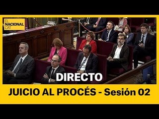 EN DIRECTO | Juicio al procés: sesión 02