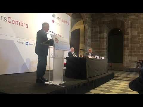 L'alcaldable del PP a Barcelona, Josep Bou, participa als dinars Cambra