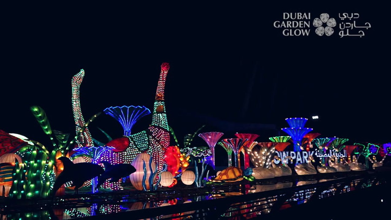 Dubai Garden Glow visit