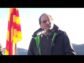 Quim Torra a Molló