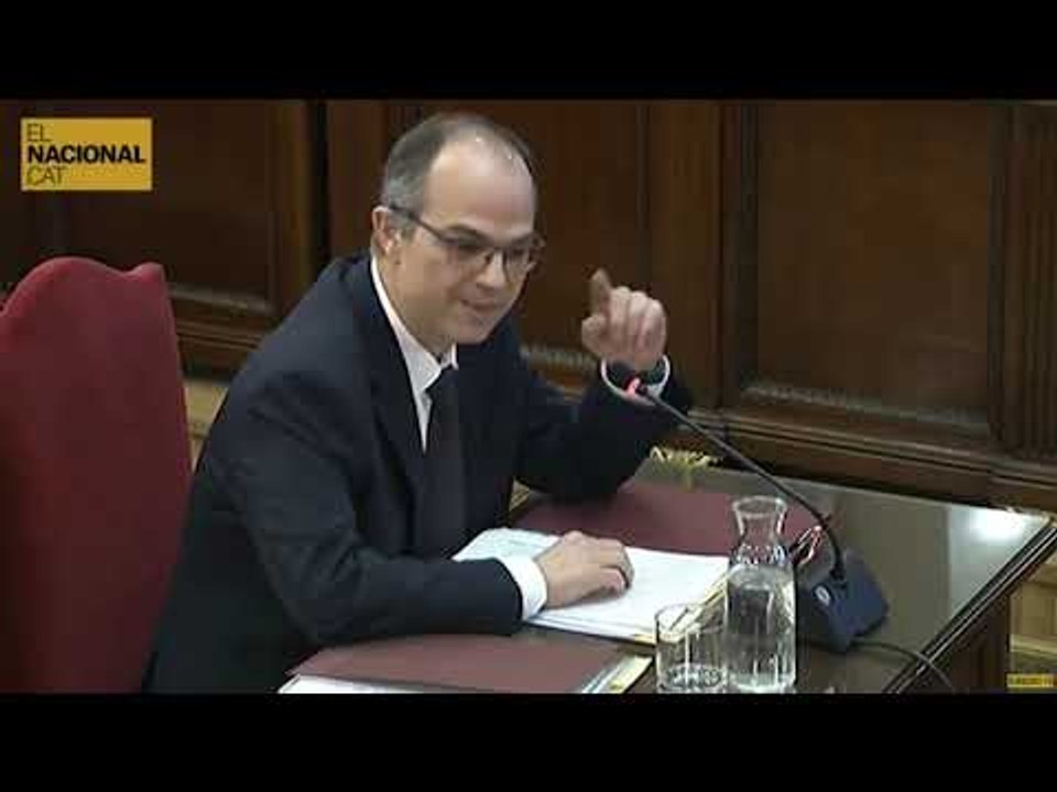 JUDICI PROCÉS | Turull: "El movimiento independentista en Catalunya va de abajo arriba"