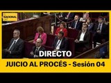 EN DIRECTO | Juicio al procés: sesión 04