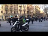 21-F: Els CDR baixen per Muntaner i tallen el carrer d'Aragó