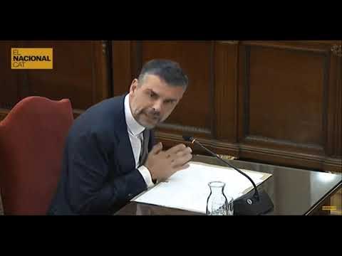JUDICI PROCÉS | Santi Vila: “Sentint-ho molt me'n vaig, me'n vaig i dimiteixo