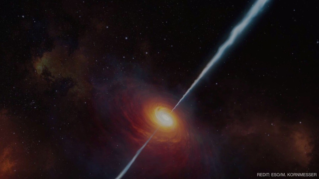 Scientists Discover a Black Hole-powered Space Object From 13 Billion Light-years Away