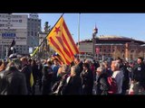 Els CDR criden consignes antimonàrquiques contra la visita de Felip VI a Barcelona