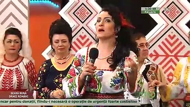 Alexandra Voicu - Omule, degeaba plangi (Seara buna, dragi romani! - ETNO TV - 25.03.2015)