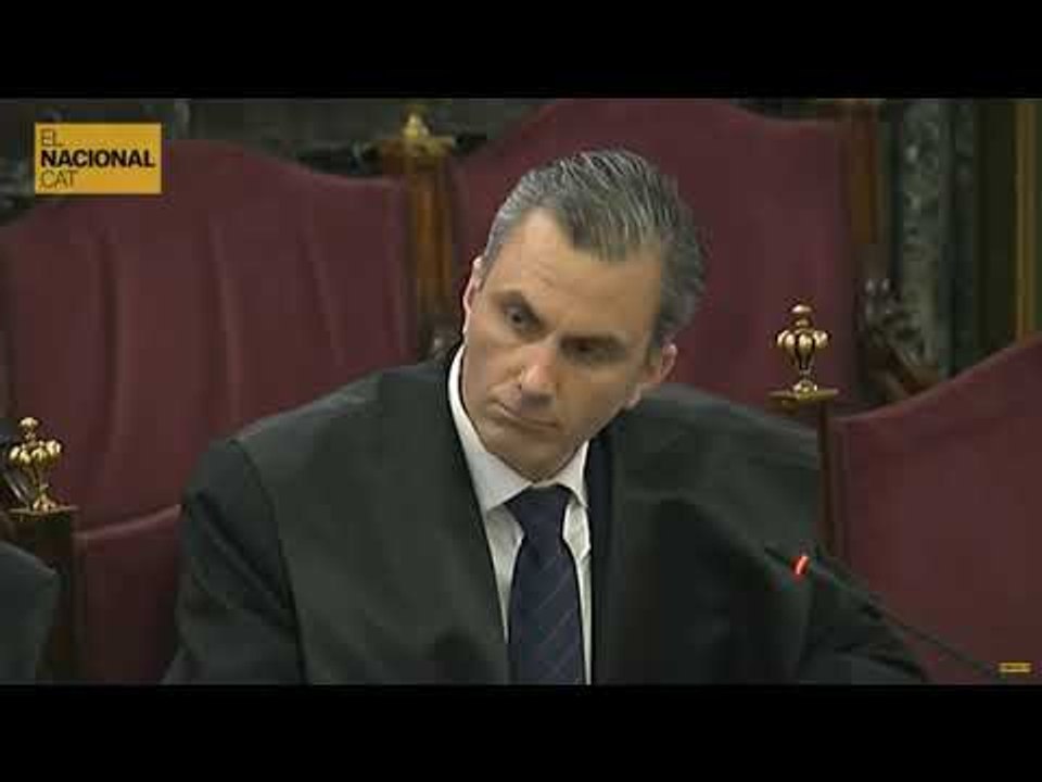 JUDICI PROCÉS | Antonio Baños es nega a contestar les preguntes de VOX