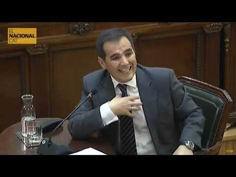 JUDICI PROCÉS | Nieto respon a Pina "Cómo sabe que en las manifestaciones estaban ANC y Omnium?"