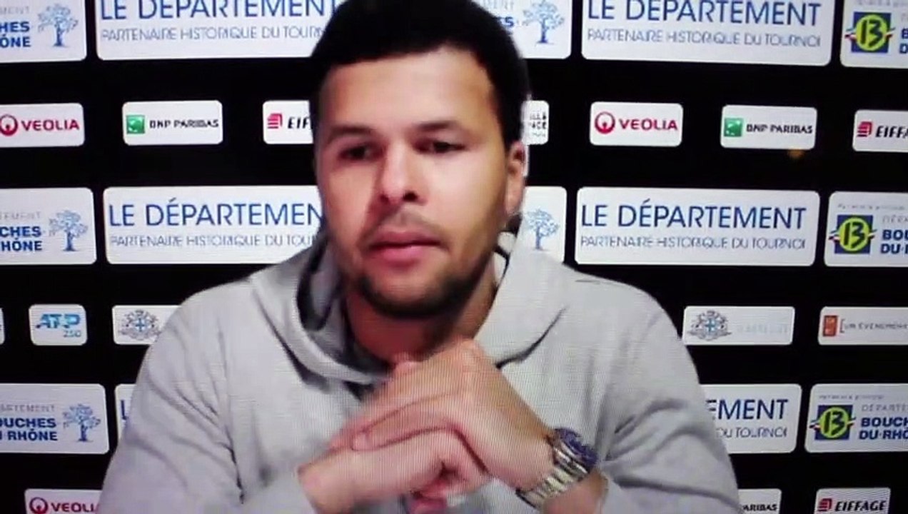 ATP - Marseille 2021 - Jo-Wilfried Tsonga : "Roger a gagné... c'est beau, c'est Federer !"