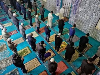 Konya'da Miraç Kandili, koronavirüs tedbirleri altında kutlandı