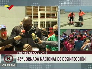 Jornada nacional de desinfección ha abordado 663 mil 290 espacios en todo el país