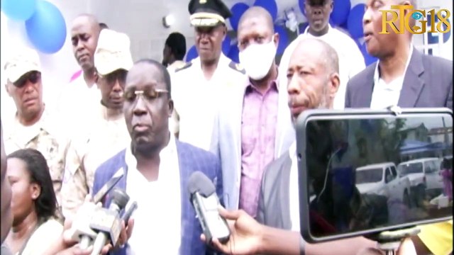 An prezans minis TPTC a Nader Joiséus otorite nan polis la inogire komisarya Ansavo a ki fèk amenaje