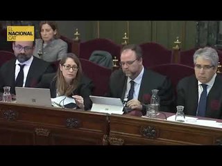 JUDICI PROCÉS | Marina Roig pregunta a Sans, de RRHH d'Artyplan sobre les factures per l'1-O