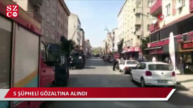 Terör örgütü DHKP/C'ye yakın yayın organına baskın: 5 gözaltı