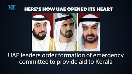 Kerala floods: Help pours in from  around the world