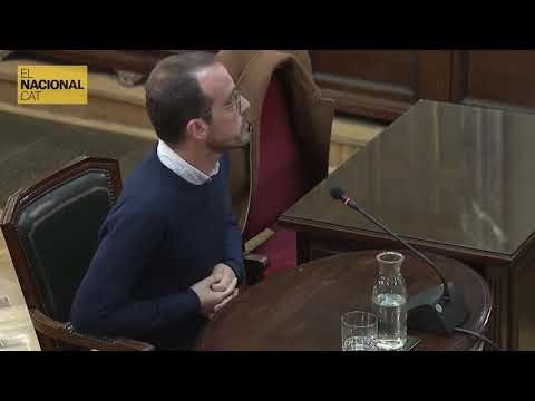 JUDICI PROCÉS | El moment en que Marchena esbronca a Mestre acusant-lo de fals testimoni