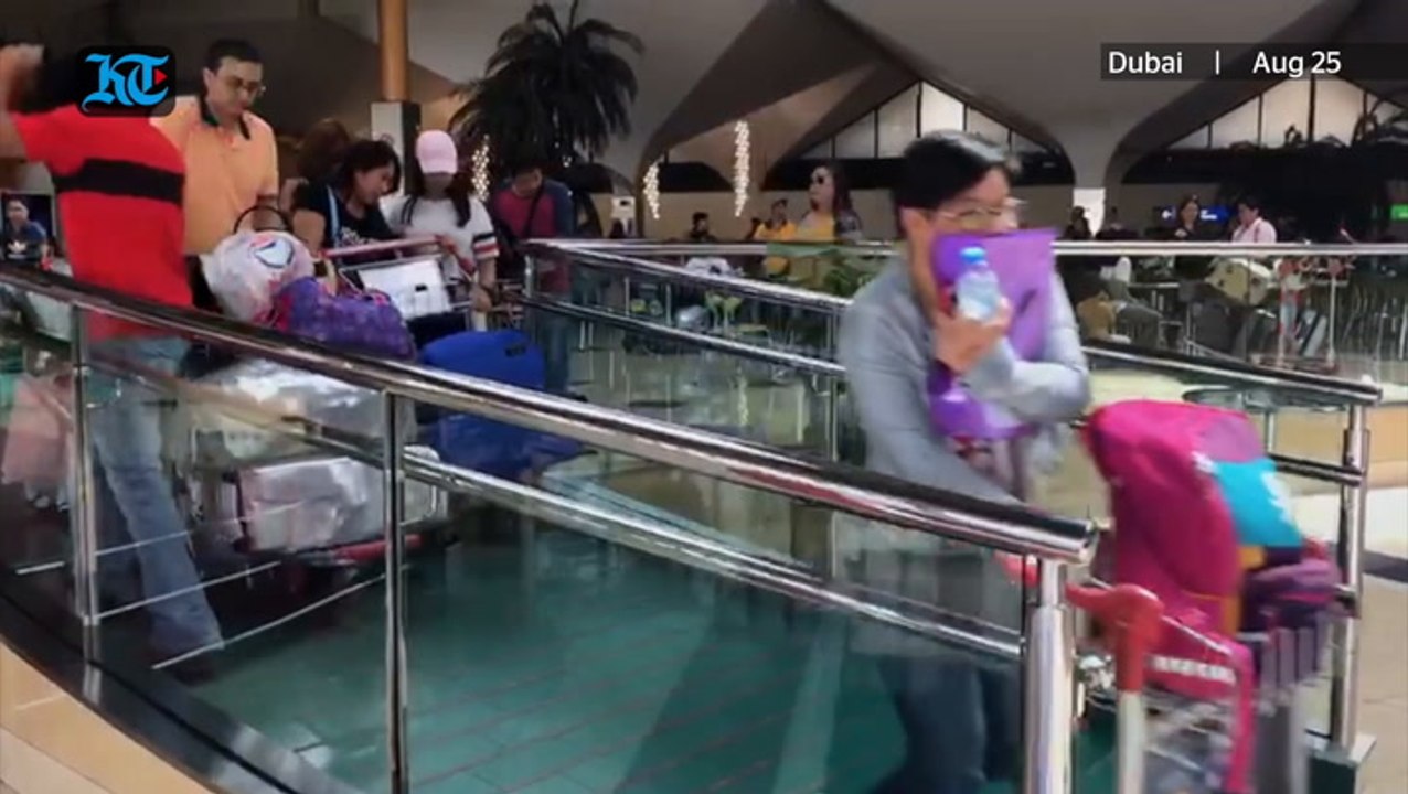 The second batch of 117 overstaying Filipinos flew out of Dubai