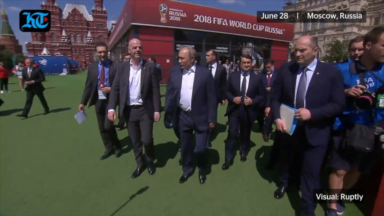 Putin And Infantino