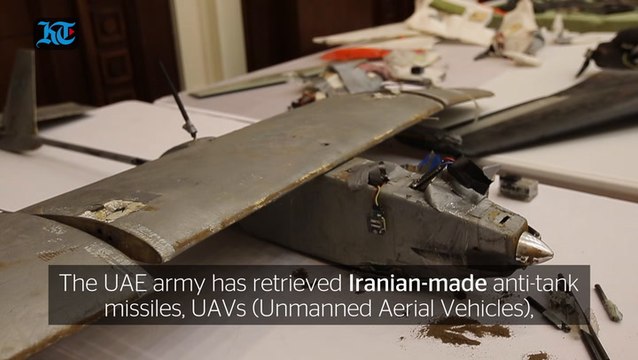 UAE recovers Iran-made weapons used by Houthis in Yemen