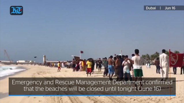 Dubai's Jumeira Beach temporarily closed to the public