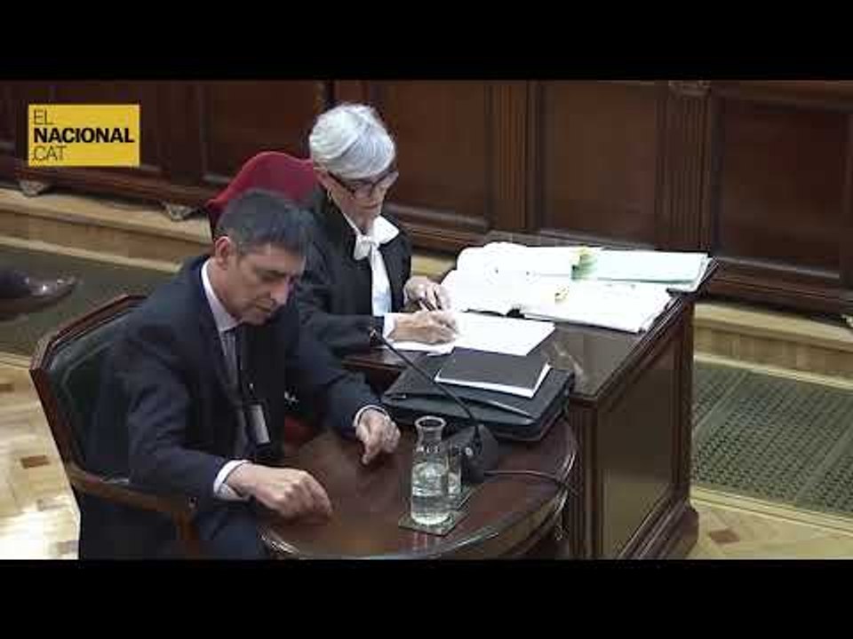 JUDICI PROCÉS | Trapero: "Evitar el 1-O es muchas cosas y se puede hacer de muchas maneras"