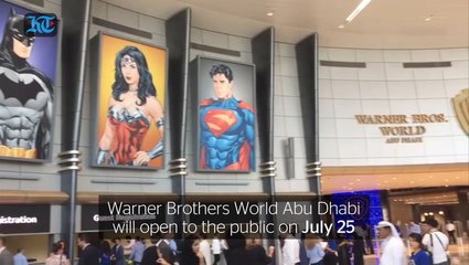 First look inside Warner Brothers park in Abu Dhabi