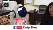 Humanoid named Cruzr speaks to Khaleej Times on the future of robots