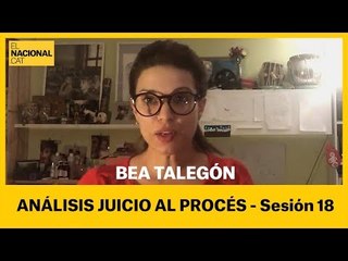 Bea Talegón | Juicio al procés (sesión 18)