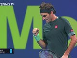 Federer returns to action with win over Evans
