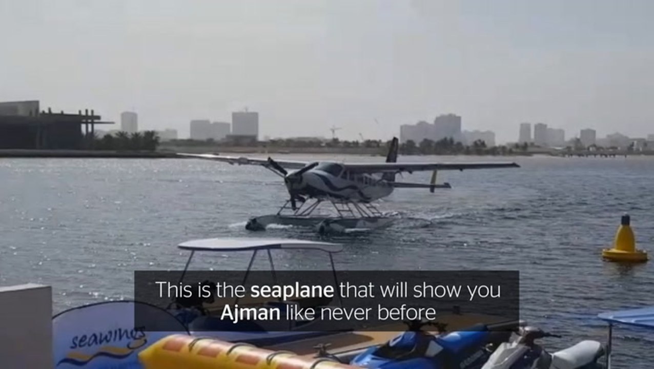 Ajman from a Seaplane