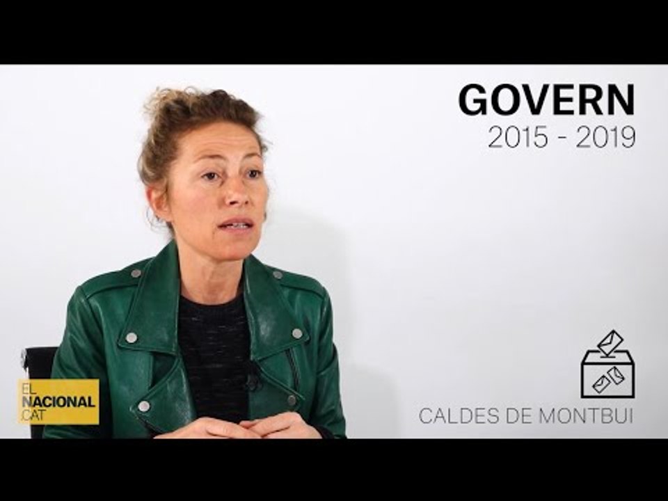 ✉ MUNICIPALS 2019 | INFORME CALDES DE MONTBUÍ | GOVERN