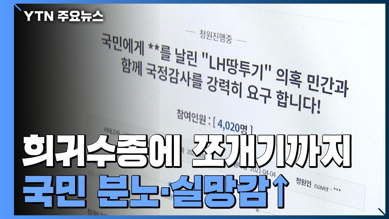 '희귀수종에 지분쪼개기까지'...내 집 마련 어려운 국민 분노 '폭발' / YTN