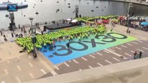 Dubai breaks Guinness World Record for most people jump squatting in a minute