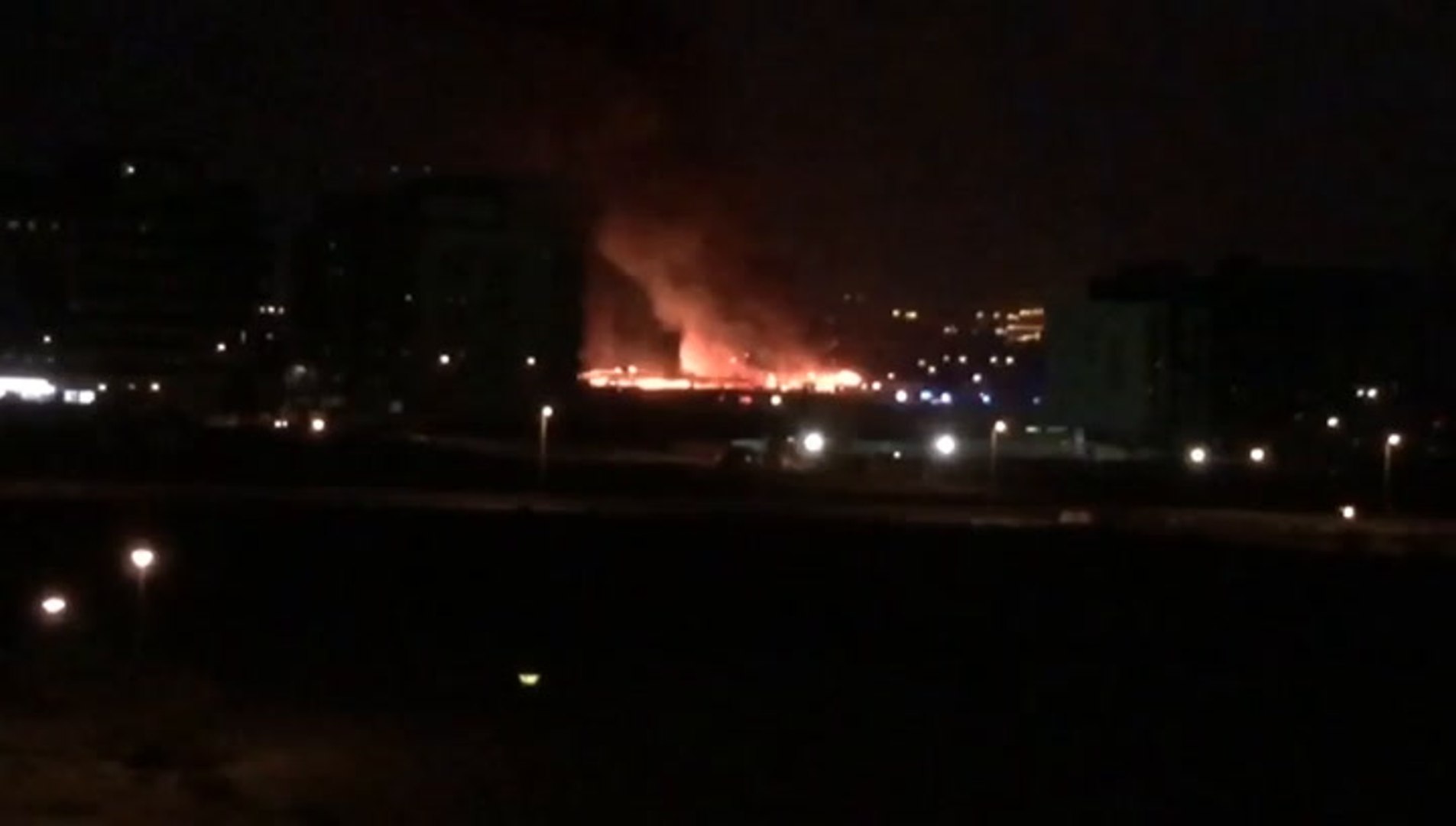 Fire in Dubai International City Phase 2